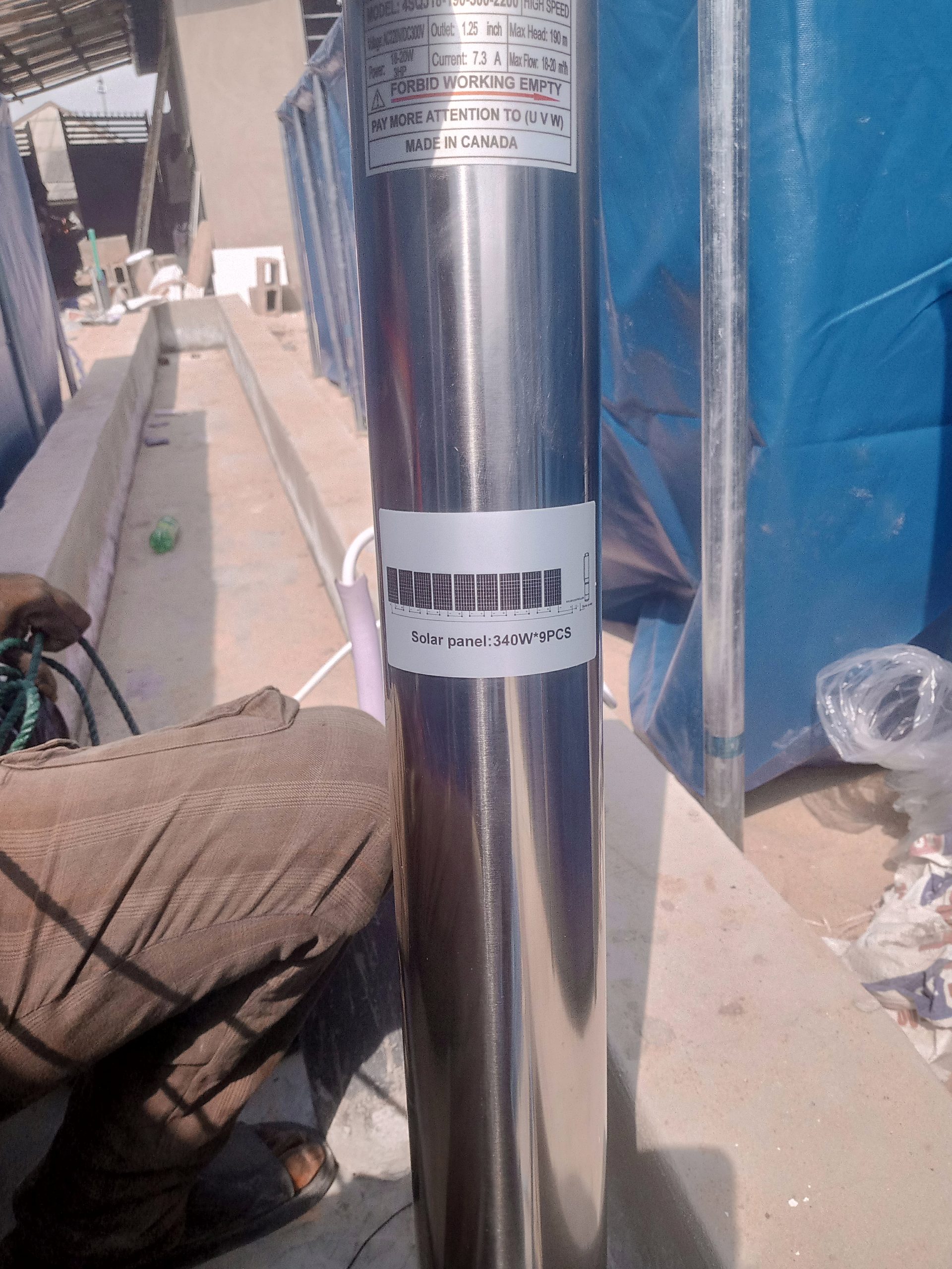 SOLAR PUMPING MACHINE